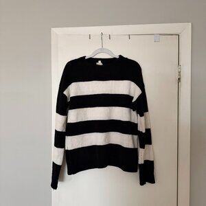 Hem & Thread Womens M Striped Sweater